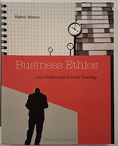 9781305030800: Business Ethics: Case Studies and Selected Readings