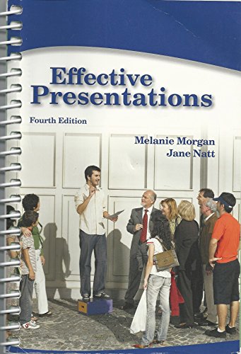 Stock image for Effective Presentations for sale by Better World Books