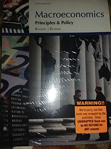 9781305033016: Macroeconomics: Principles & Policy 12th Edition