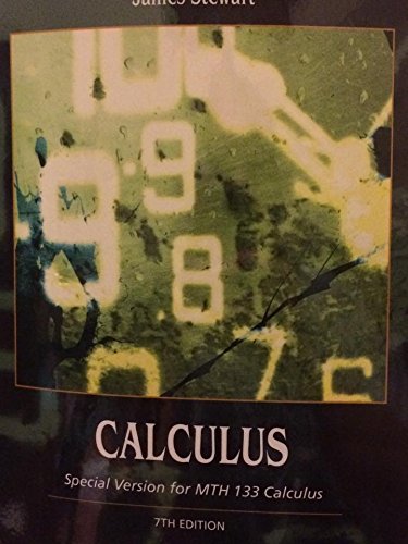 Stock image for CUSTOM MTH 133 CALCULUS 2 (BOOK ALONE) 7E for sale by ThriftBooks-Atlanta