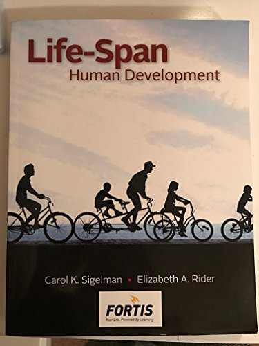 Beispielbild fr Life-Span Human Development zum Verkauf von BookHolders