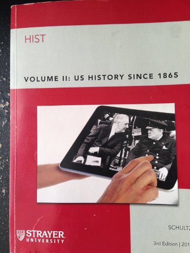 Stock image for Hist: Volume II: US History Since 1865 for sale by Better World Books