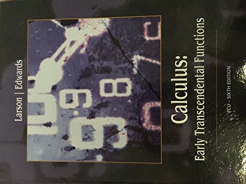 Stock image for Calculus: TCU Custom Edition for sale by Better World Books