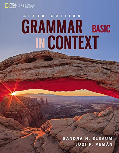 Imagen de archivo de Grammar in Context Basic (Grammar in Context, Sixth Edition) a la venta por One Planet Books