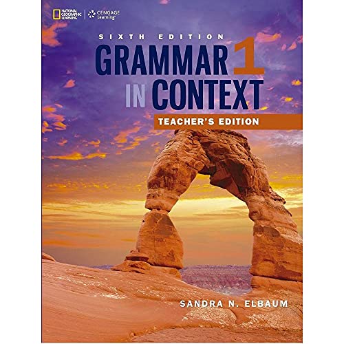 Stock image for Grammar In Context 1 (6th.edition) Teacher's Book for sale by Juanpebooks