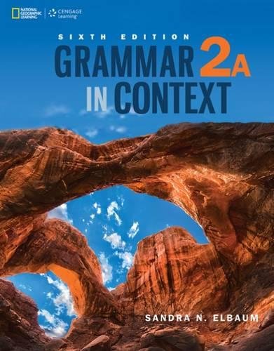 Beispielbild fr Grammar in Context 2: Split Edition A zum Verkauf von Blackwell's