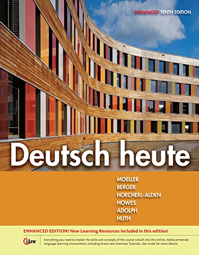 Beispielbild fr Deutsch heute, Enhanced (World Languages) zum Verkauf von BooksRun