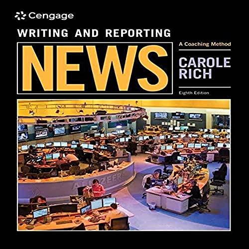 9781305077331: Writing and Reporting News: A Coaching Method (Mindtap Course List)