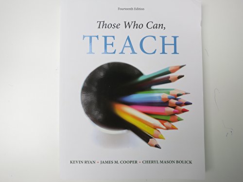 Beispielbild fr Those Who Can, Teach zum Verkauf von Orion Tech