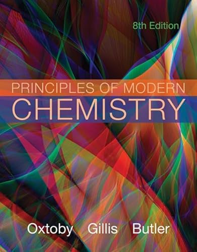 Stock image for Principles of Modern Chemistry for sale by HPB-Red