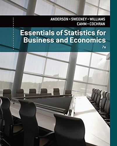 9781305081598: Essentials of Statistics for Business and Economics