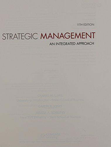 Beispielbild fr Strategic Management Integrated Approach Thry/Cases zum Verkauf von Basi6 International