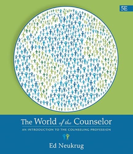 9781305087293: The World of the Counselor: An Introduction to the Counseling Profession