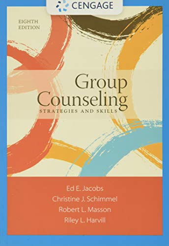 Beispielbild fr Group Counseling: Strategies and Skills - Standalone Book zum Verkauf von Seattle Goodwill