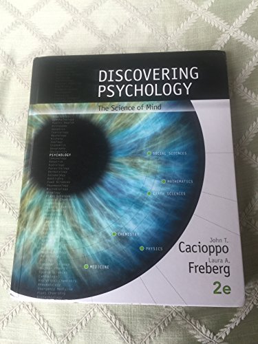 Imagen de archivo de Discovering Psychology: The Science of Mind a la venta por HPB-Red