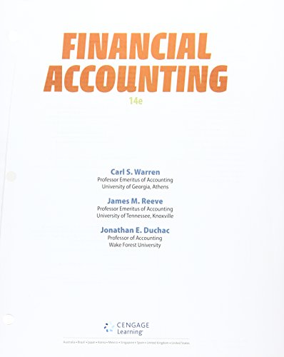 Imagen de archivo de Financial Accounting a la venta por Campus Bookstore