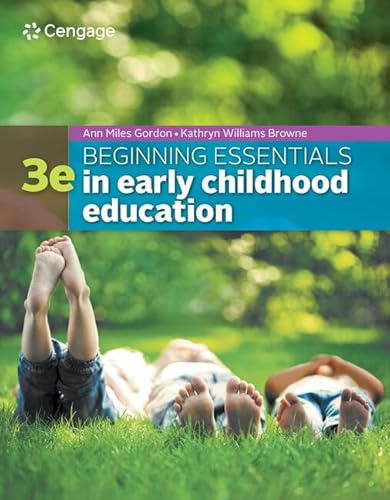 Imagen de archivo de Beginning Essentials in Early Childhood Education a la venta por Irish Booksellers