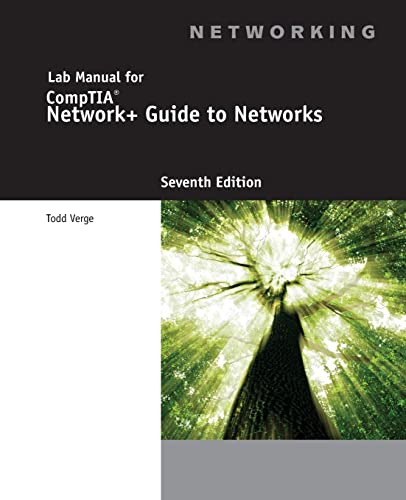 Imagen de archivo de Lab Manual for Dean's Network+ Guide to Networks, 7th a la venta por HPB-Red