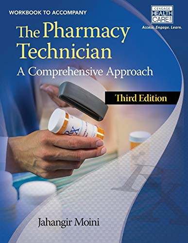 Beispielbild fr Workbook for Moini's The Pharmacy Technician: A Comprehensive Approach, 3rd zum Verkauf von Books From California