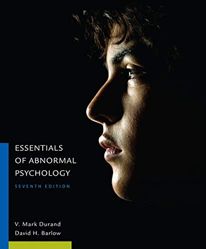 Imagen de archivo de Essentials of Abnormal Psychology a la venta por Better World Books: West