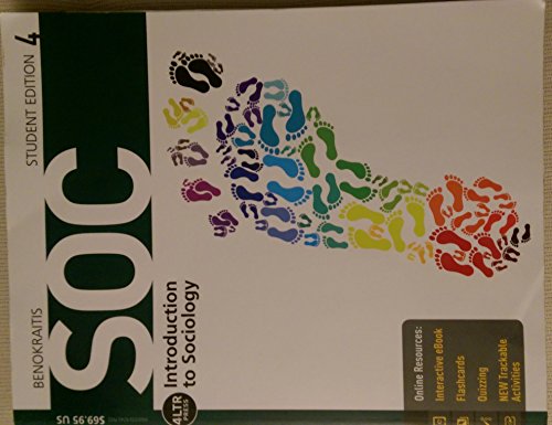 Imagen de archivo de SOC (with CourseMate, 1 term (6 months) Printed Access Card) (New, Engaging Titles from 4LTR Press) a la venta por Goodwill Books