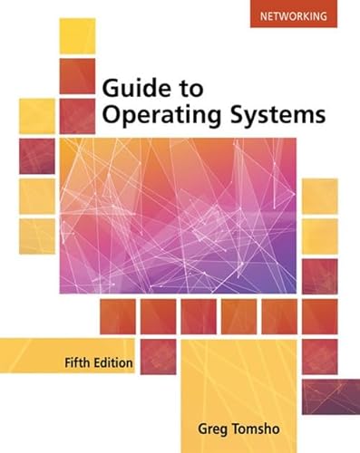 Beispielbild fr Guide to Operating Systems zum Verkauf von Better World Books