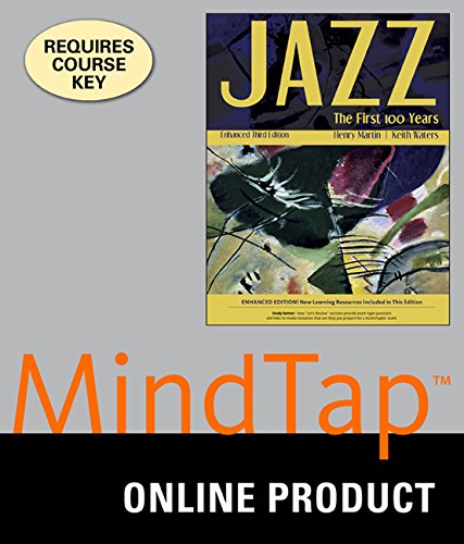 Stock image for MindTap Music, 1 term (6 months) Printed Access Card with Active Listening Guide for Martin/Waters' Jazz: The First 100 Years, Enhanced Media Edition, 3rd for sale by Textbooks_Source