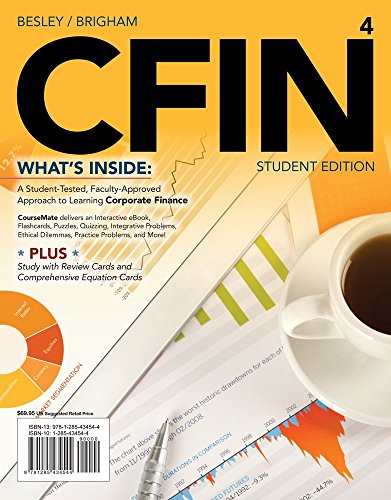 Stock image for Bundle: CFIN4 (with CourseMate Access Code), 4th + Aplia , 1 term Access Code for sale by HPB-Red