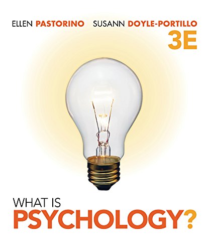 Imagen de archivo de Bundle: Cengage Advantage Books: What is Psychology?, 3rd + CengageNOW with InfoTrac 1-Semester Printed Access Card a la venta por HPB-Red