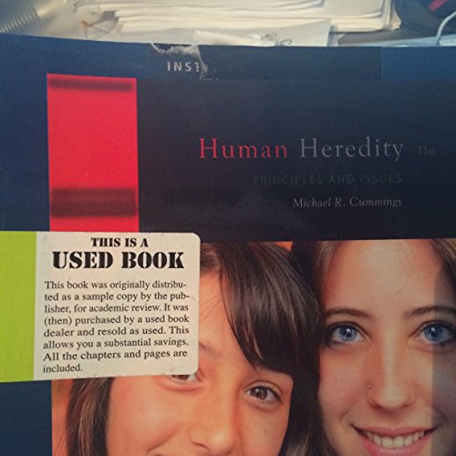 Stock image for Human Heredity: Principles and Issues for sale by BooksRun