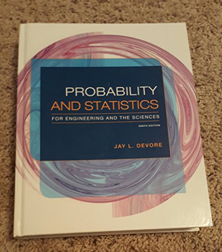 Stock image for Probability and Statistics for Engineering and the Sciences for sale by Upward Bound Books