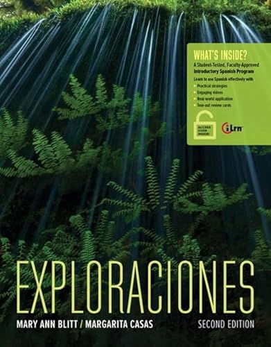 Imagen de archivo de Exploraciones (MindTap Course List) a la venta por One Planet Books