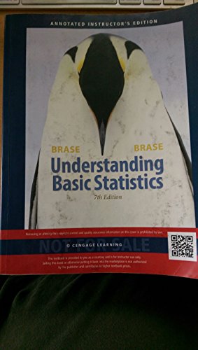 Beispielbild fr Understanding Basic Statistics zum Verkauf von Better World Books