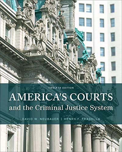 Imagen de archivo de America's Courts and the Criminal Justice System a la venta por ThriftBooks-Phoenix