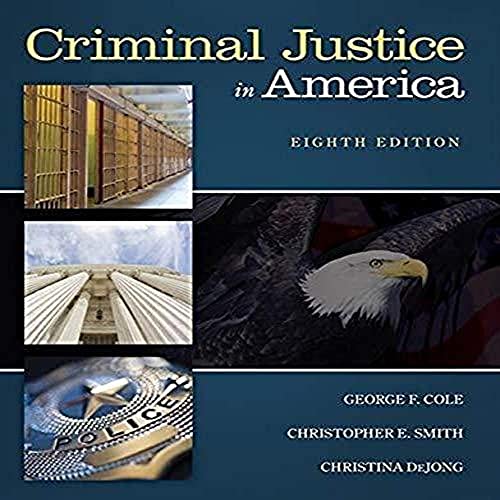 Beispielbild fr Criminal Justice in America zum Verkauf von Better World Books