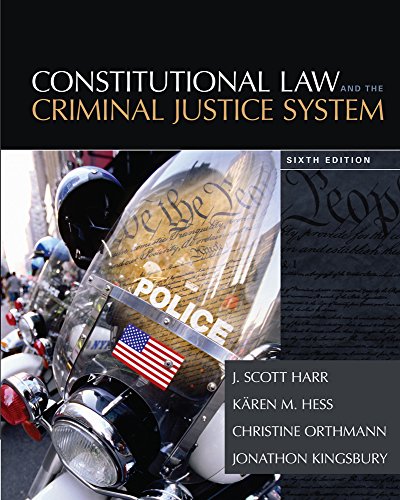 Beispielbild fr Constitutional Law and the Criminal Justice System zum Verkauf von Better World Books