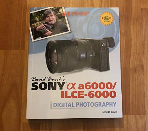 Stock image for David Buschs Sony Alpha a6000/ILCE-6000 Guide to Digital Photography for sale by BooksRun