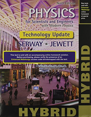 Imagen de archivo de Physics for Scientists and Engineers with Modern, Revised Hybrid (with Webassign Printed Access Card for Physics, Multi-Term Courses) a la venta por ThriftBooks-Dallas