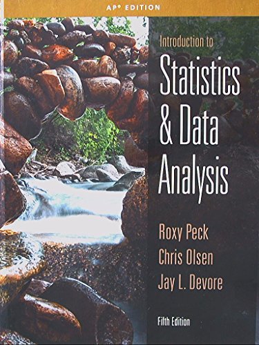 9781305267244: Introduction to Statistics & Data Analysis. Fifth Edition. AP Edition. 9781305267244, 1305267249.