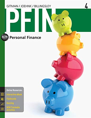 Imagen de archivo de PFIN Personal Finance 4 (New, Engaging Titles from 4LTR Press) a la venta por BooksRun