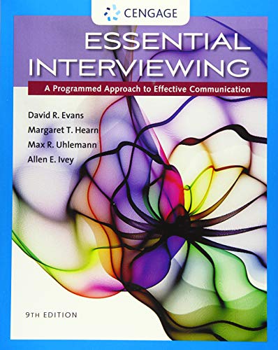 Beispielbild fr Essential Interviewing: A Programmed Approach to Effective Communication zum Verkauf von BooksRun