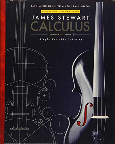 Stock image for Student Solutions Manual, Chapters 1-11 for Stewart's Single Variable Calculus, 8th (James Stewart Calculus) for sale by Ergodebooks