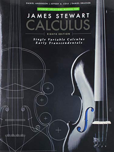 Imagen de archivo de Student Solutions Manual for Stewarts Single Variable Calculus: Early Transcendentals, 8th (James Stewart Calculus) a la venta por Zoom Books Company