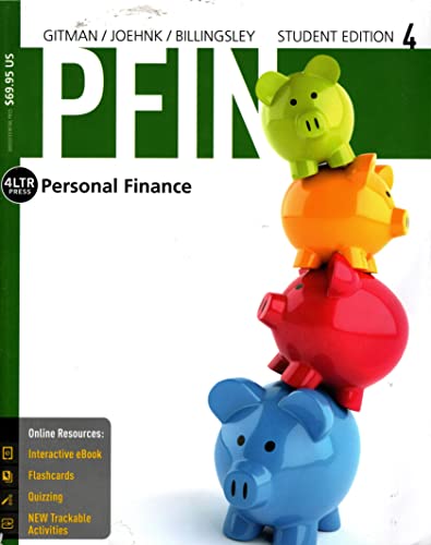 Stock image for PFIN 4 (Book Only) for sale by HPB-Red