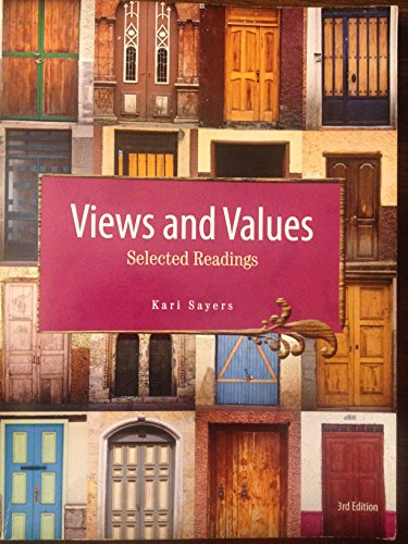 Stock image for Views and Values Paperback for sale by HPB-Red