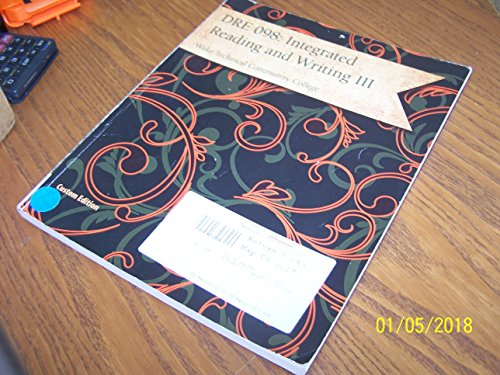 Beispielbild fr DRE 098: Integrated Readings and Writing III (Wake Technical Community College) zum Verkauf von Better World Books