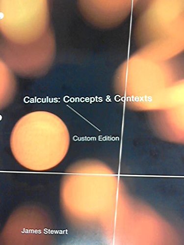 Stock image for Calculus: Concepts & Contexts, 4th edition, Custom Edition for sale by HPB-Red