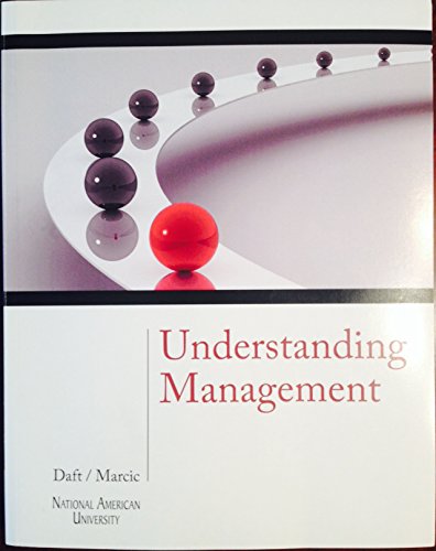 Imagen de archivo de Understanding Management a la venta por BookHolders