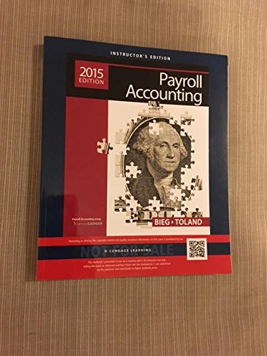 Beispielbild fr Payroll Accounting 2015 IE zum Verkauf von ThriftBooks-Atlanta