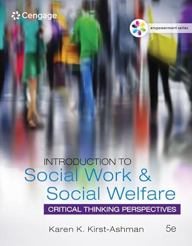 9781305388390: Introduction to Social Work & Social Welfare: Critical Thinking Perspectives